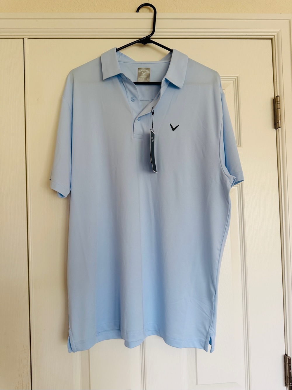 Callaway Men’s Pale Blue Golf Polo Shirt